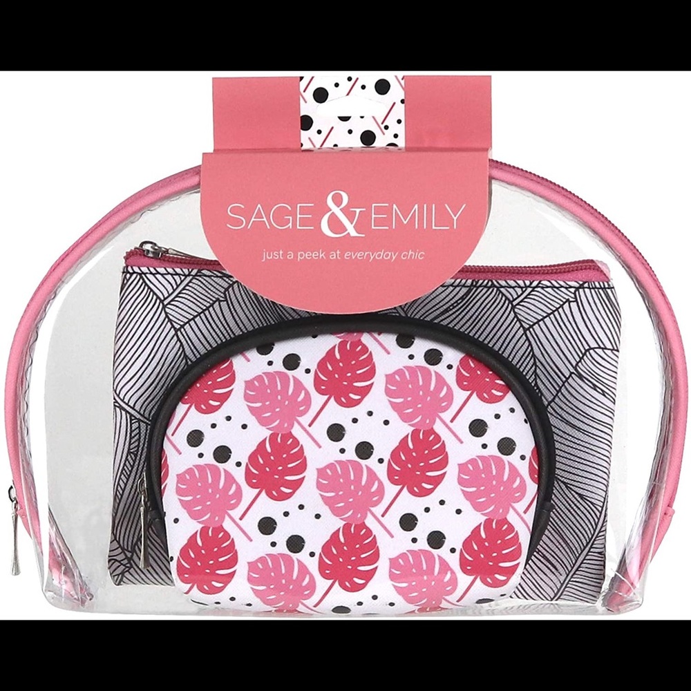 Sage and Emily 3pc Cosmetic set